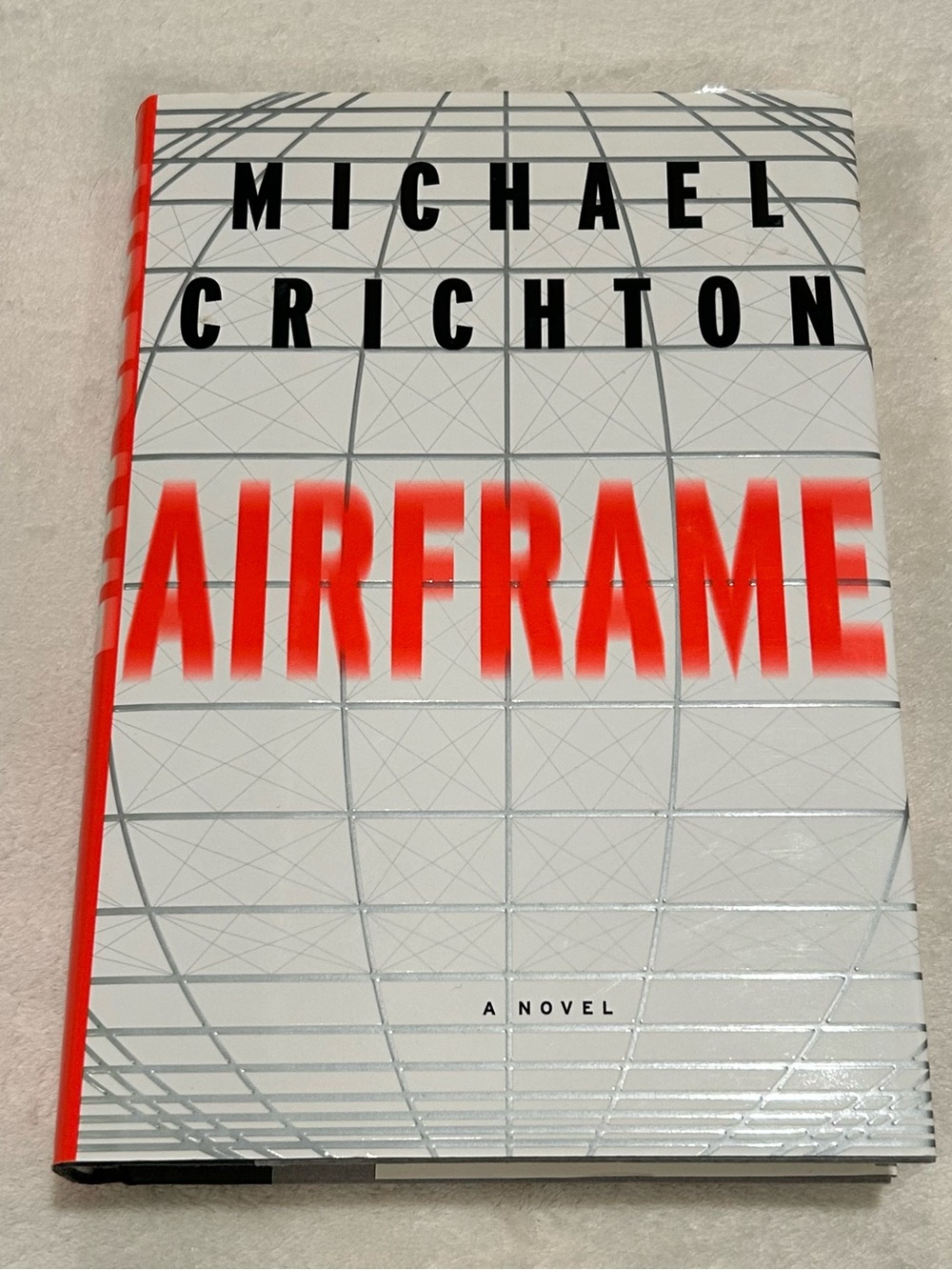Michael Crichton "Airframe" Hardcover Book
